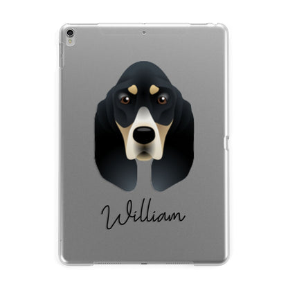 Basset Bleu De Gascogne Personalised Apple iPad Silver Case