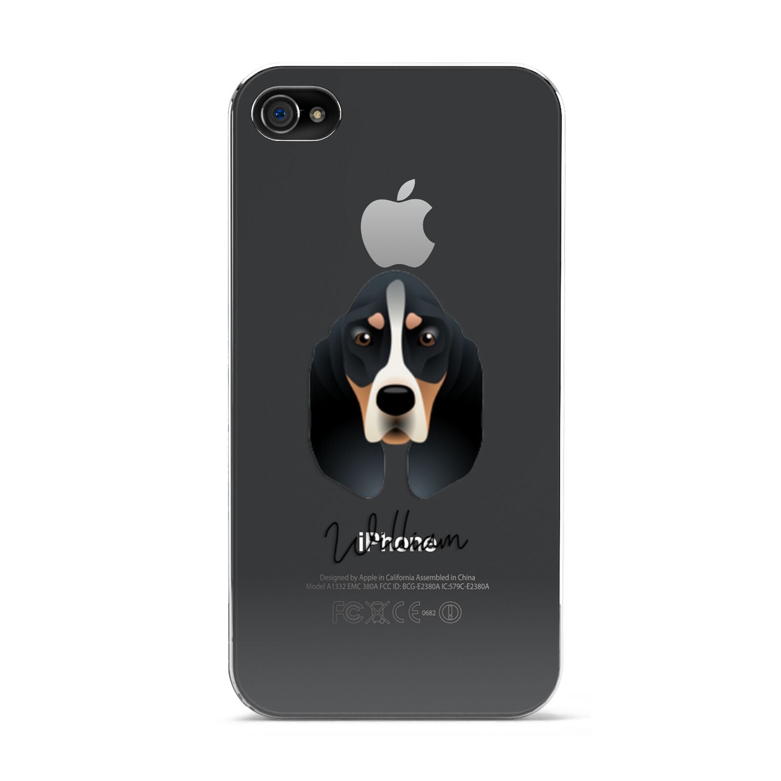 Basset Bleu De Gascogne Personalised Apple iPhone 4s Case