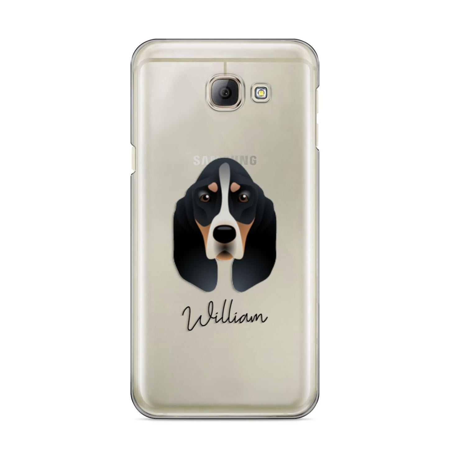 Basset Bleu De Gascogne Personalised Samsung Galaxy A8 2016 Case
