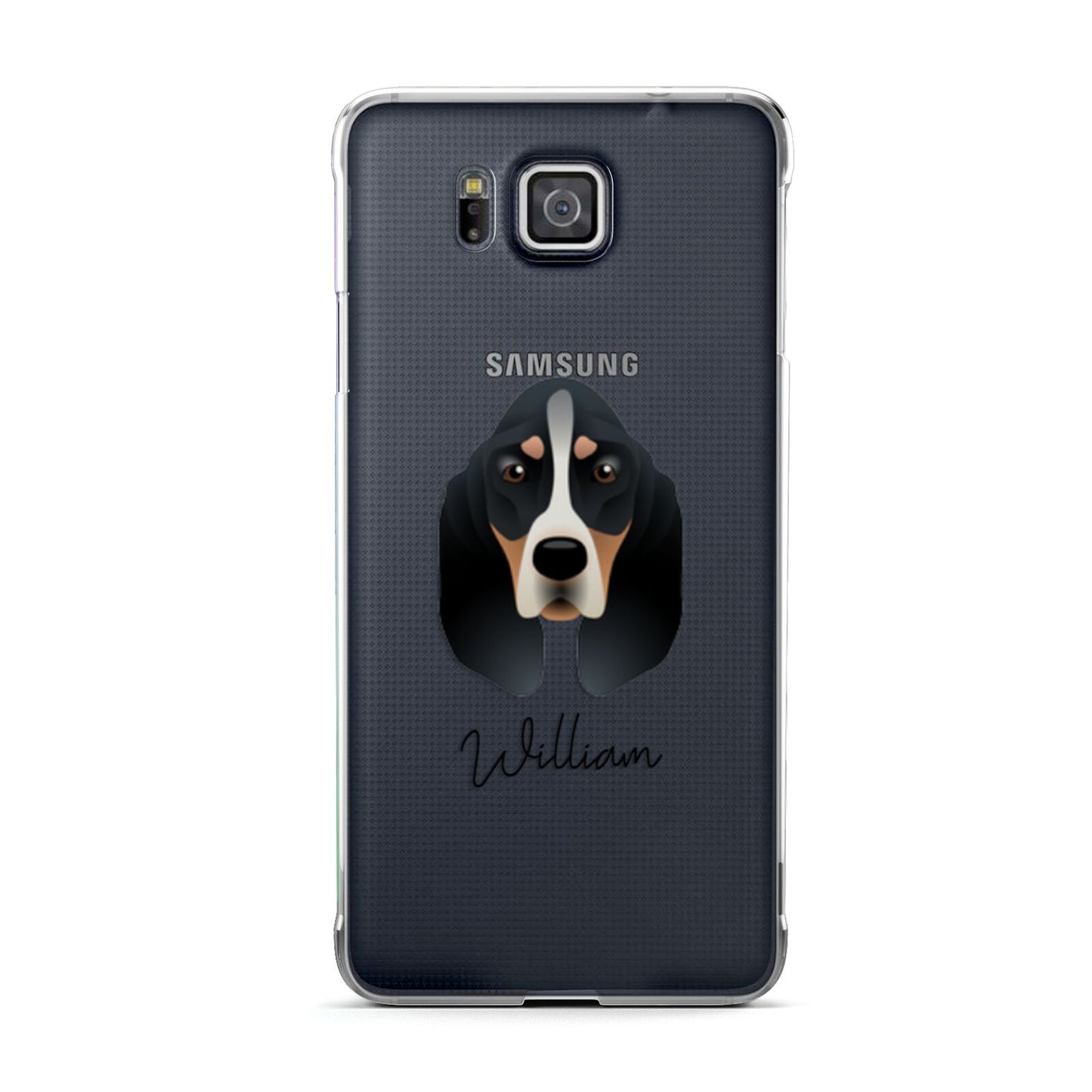 Basset Bleu De Gascogne Personalised Samsung Galaxy Alpha Case