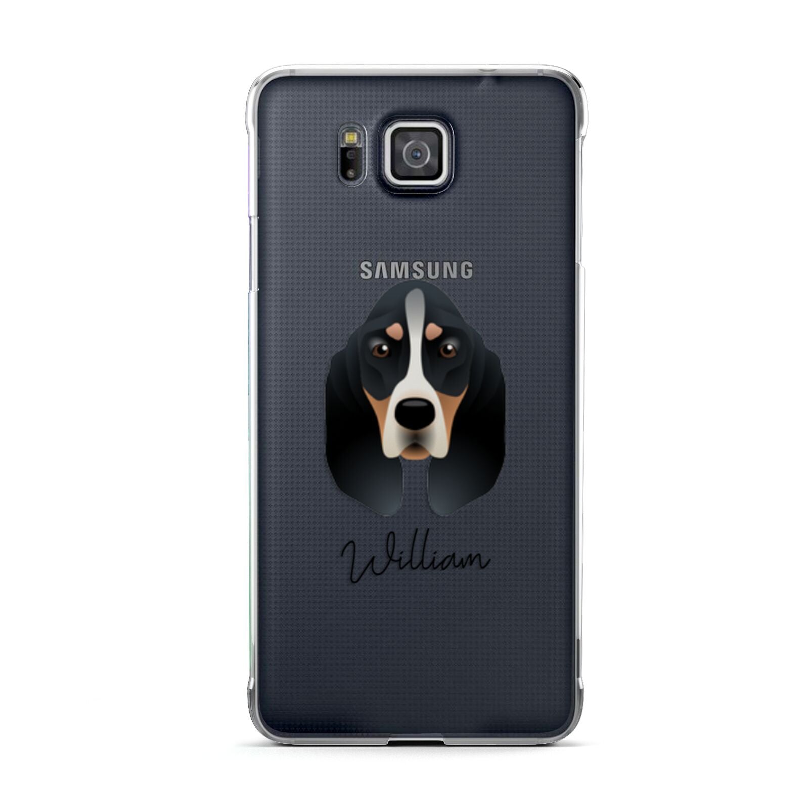 Basset Bleu De Gascogne Personalised Samsung Galaxy Alpha Case