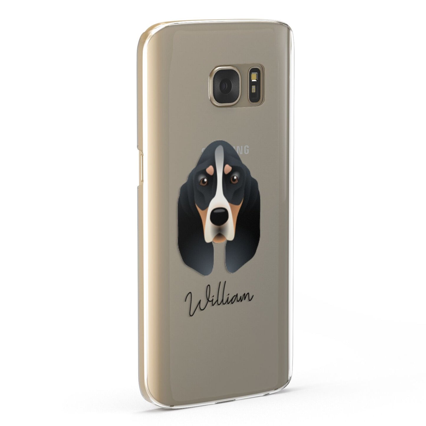Basset Bleu De Gascogne Personalised Samsung Galaxy Case Fourty Five Degrees