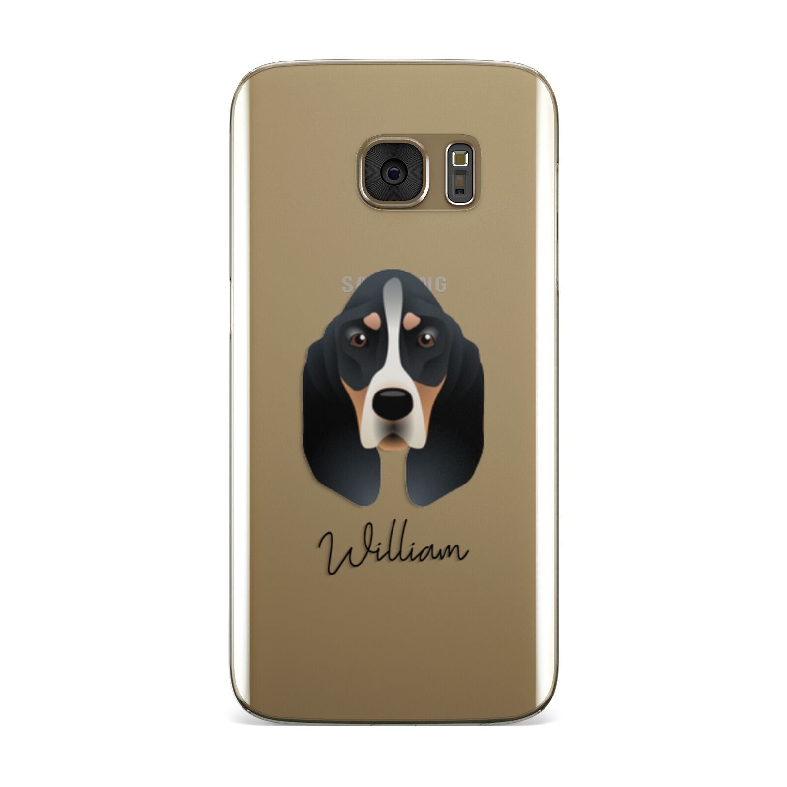 Basset Bleu De Gascogne Personalised Samsung Galaxy Case