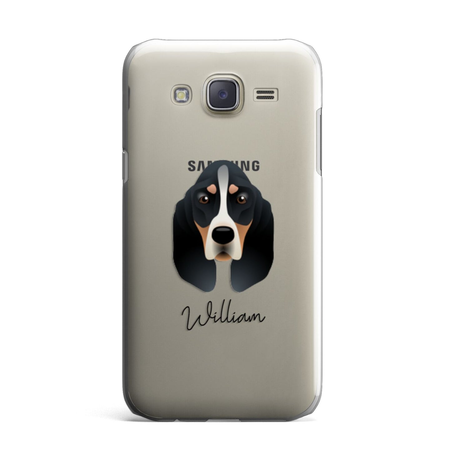 Basset Bleu De Gascogne Personalised Samsung Galaxy J7 Case