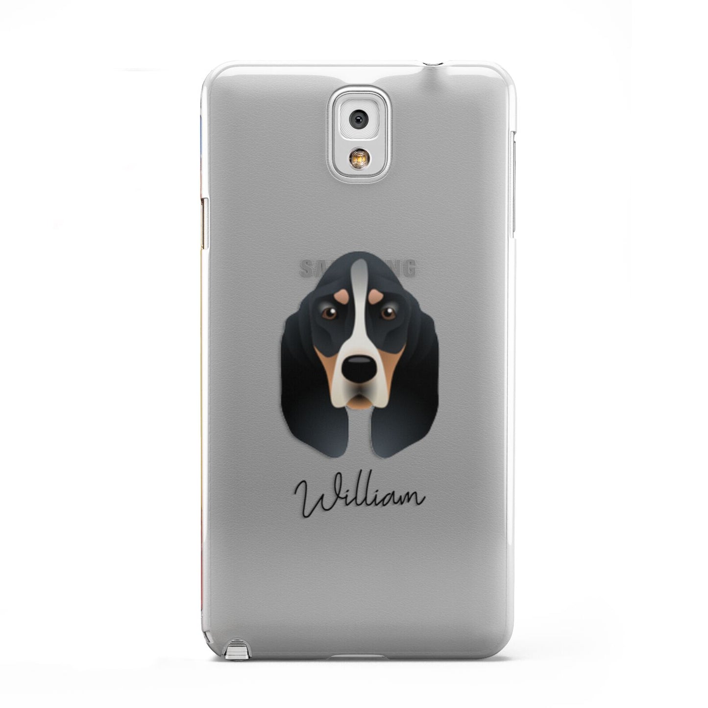 Basset Bleu De Gascogne Personalised Samsung Galaxy Note 3 Case