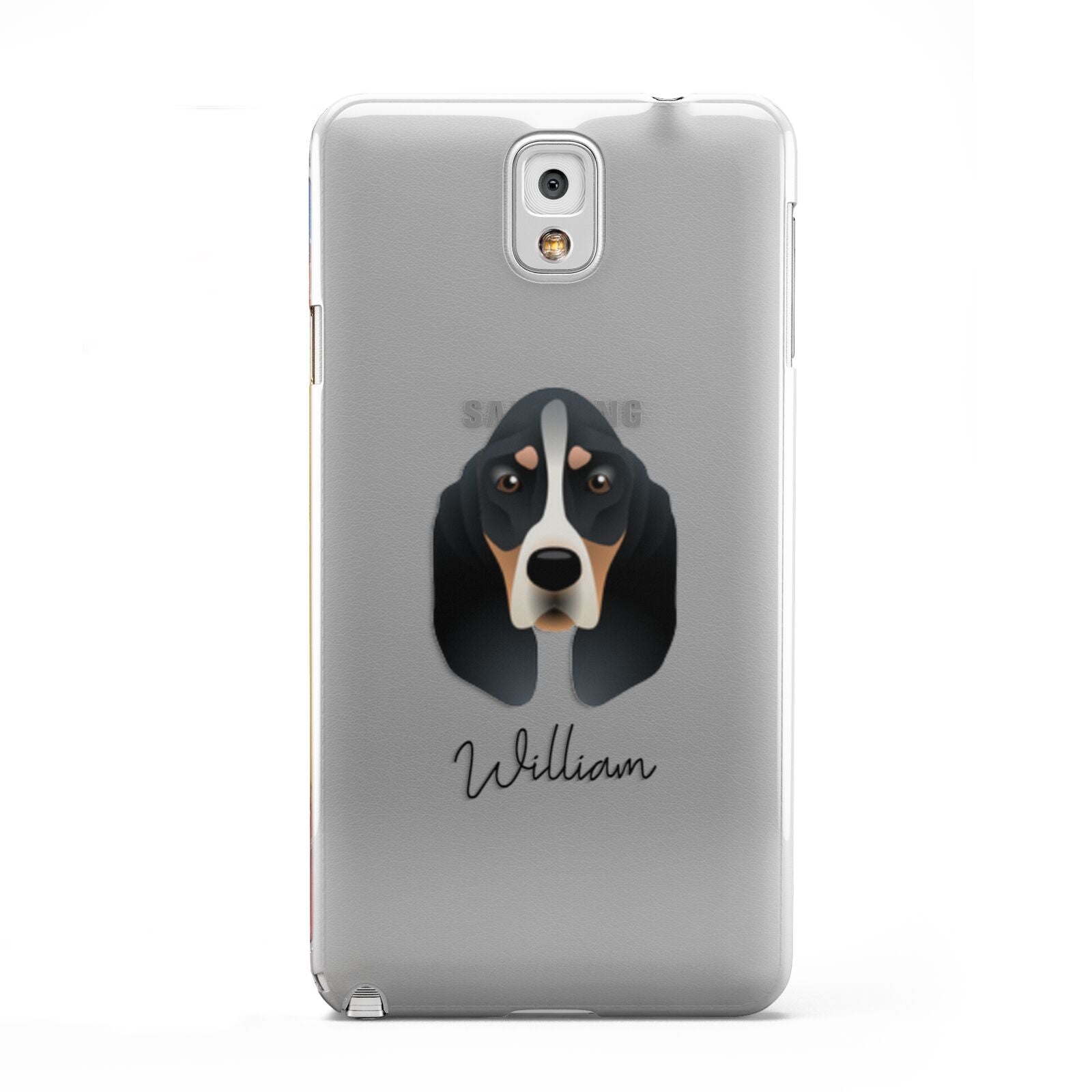 Basset Bleu De Gascogne Personalised Samsung Galaxy Note 3 Case