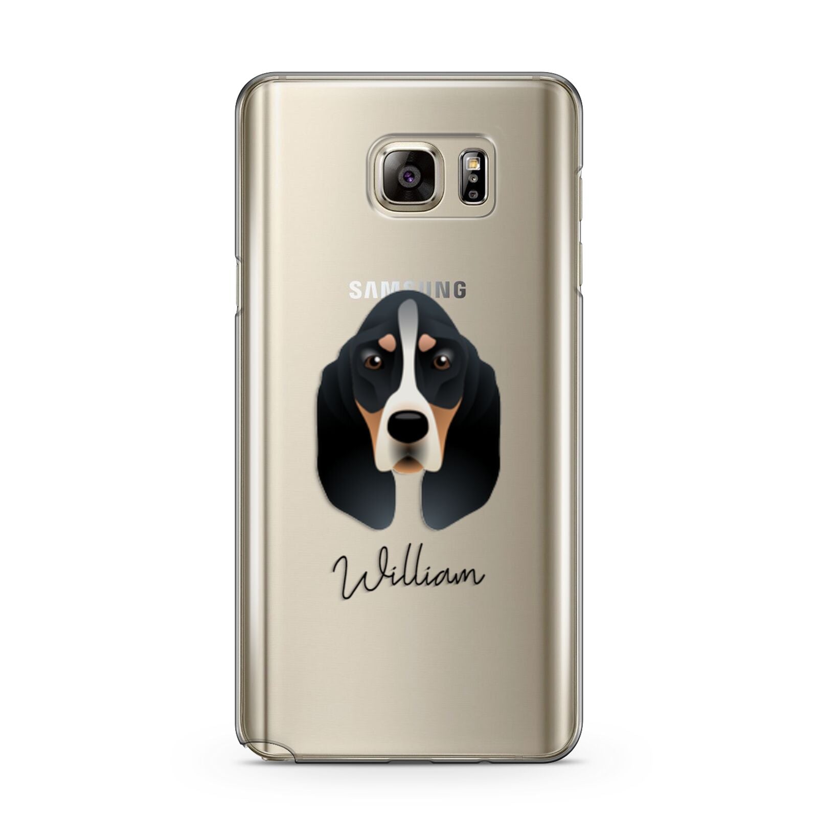 Basset Bleu De Gascogne Personalised Samsung Galaxy Note 5 Case