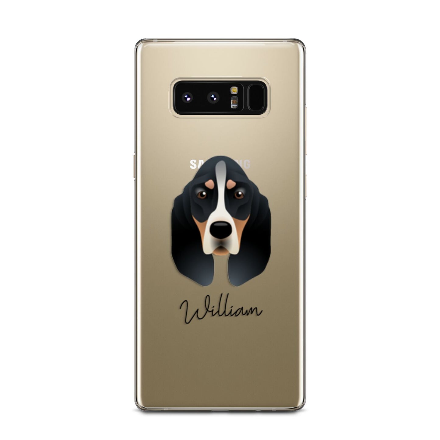 Basset Bleu De Gascogne Personalised Samsung Galaxy Note 8 Case