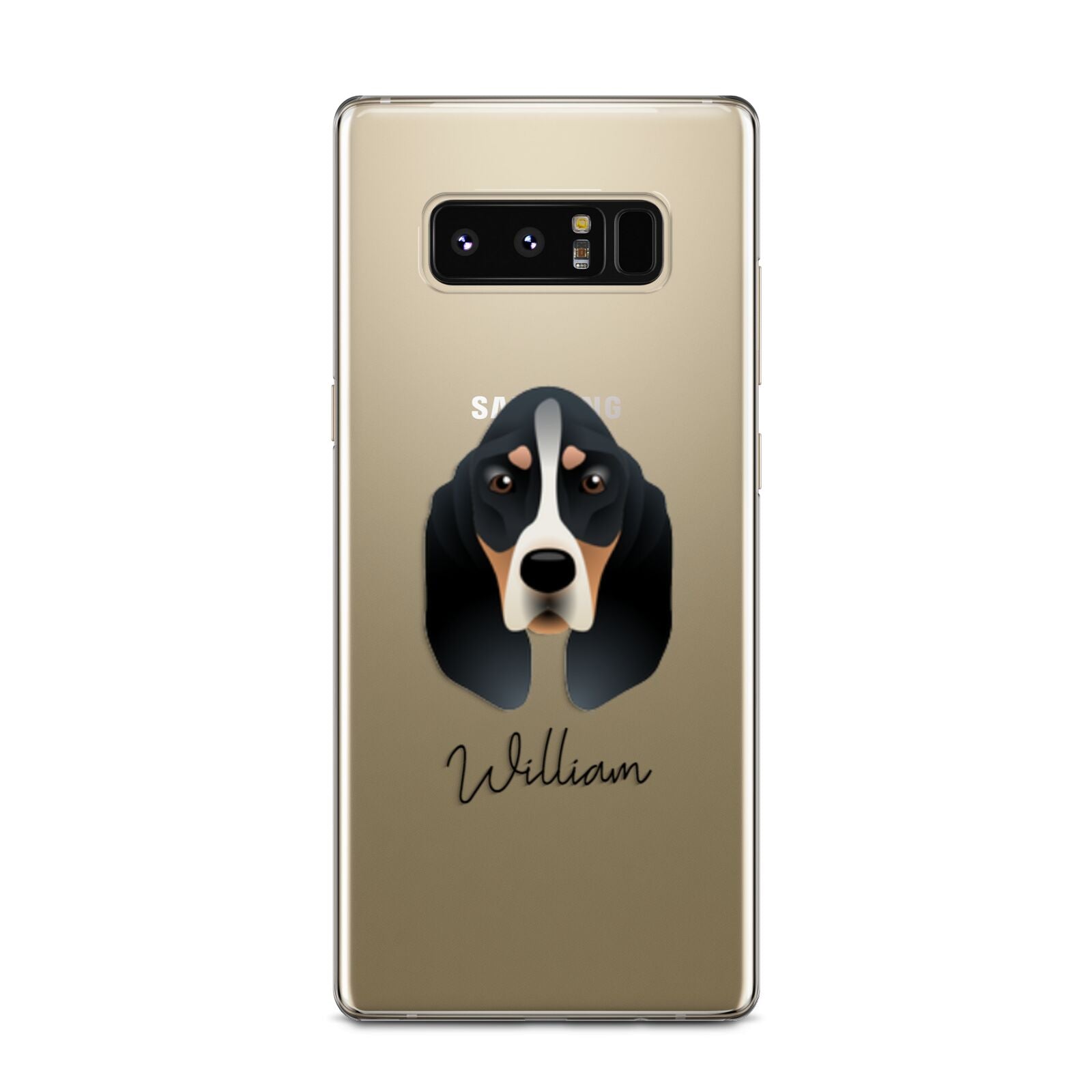 Basset Bleu De Gascogne Personalised Samsung Galaxy Note 8 Case