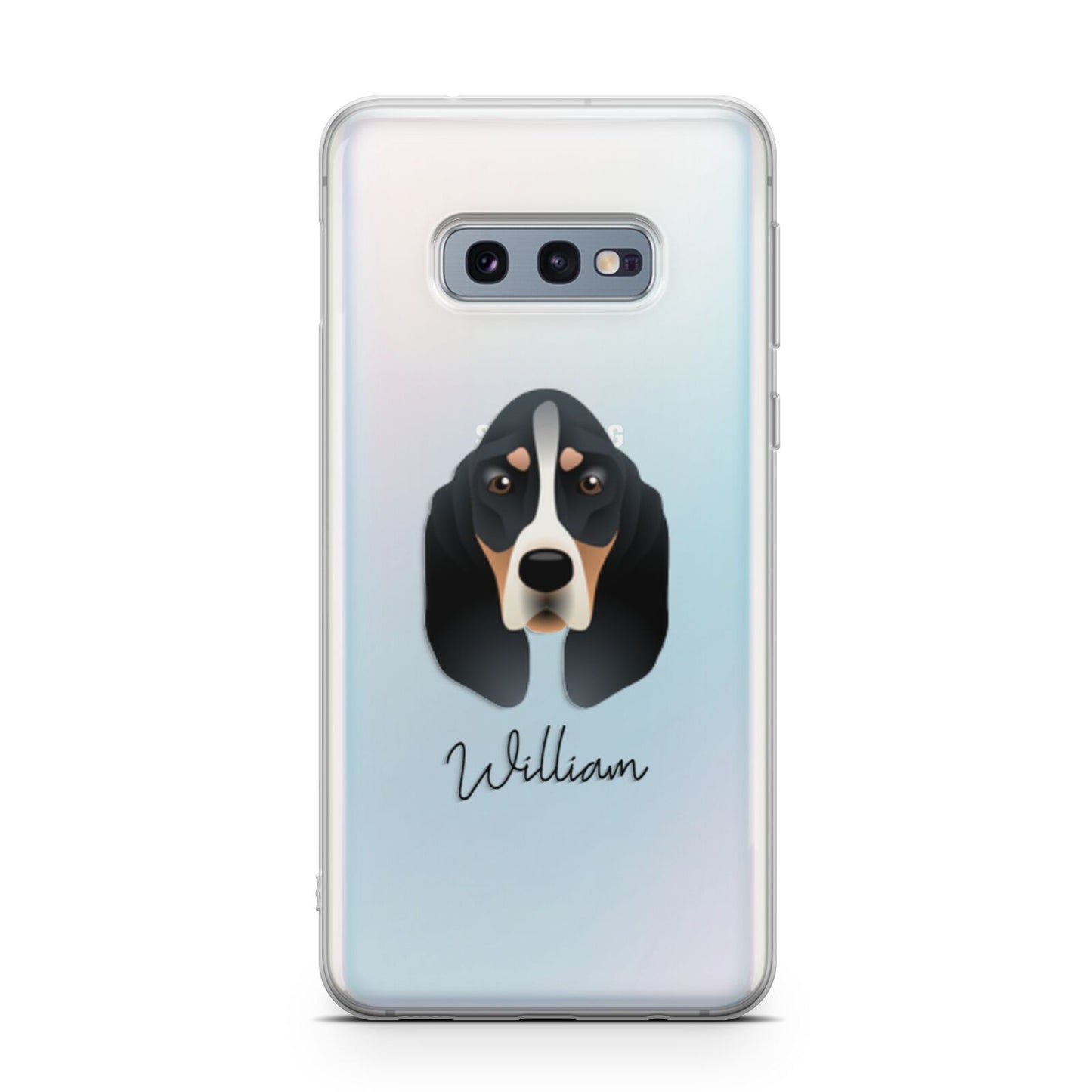 Basset Bleu De Gascogne Personalised Samsung Galaxy S10E Case