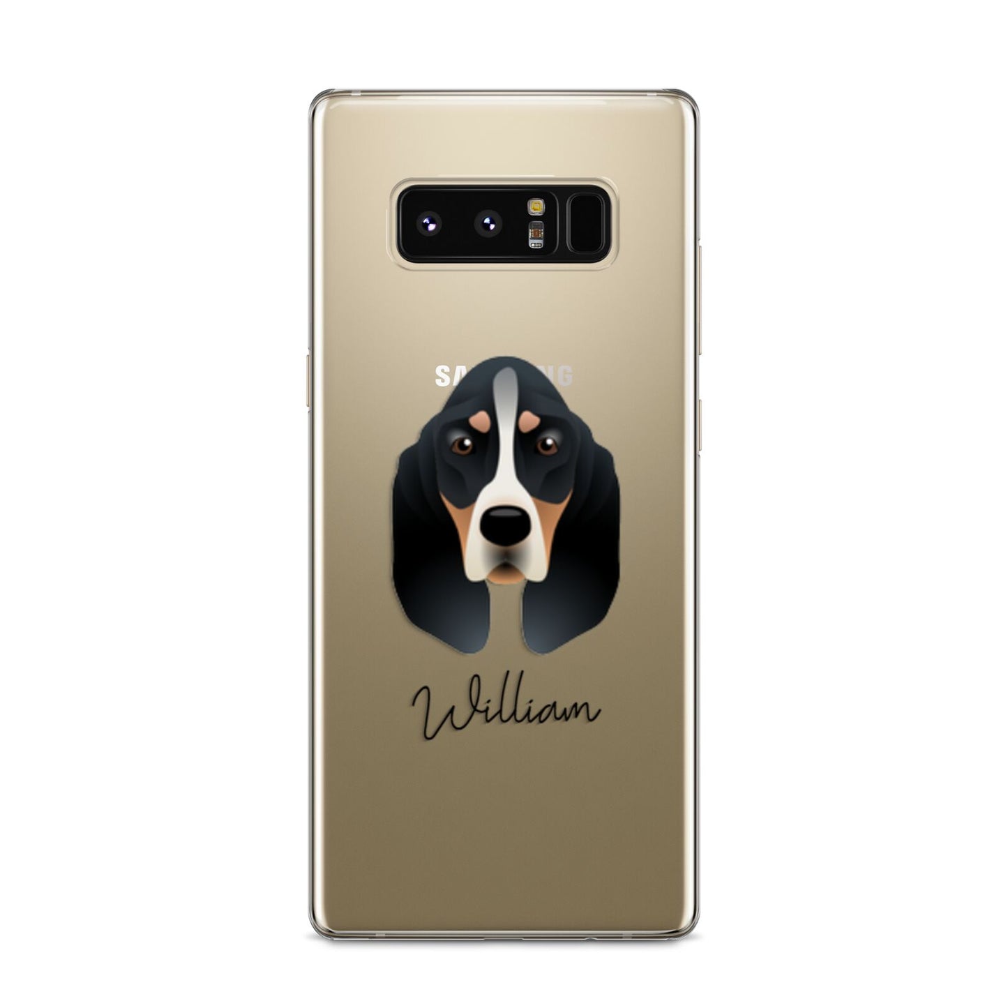 Basset Bleu De Gascogne Personalised Samsung Galaxy S8 Case