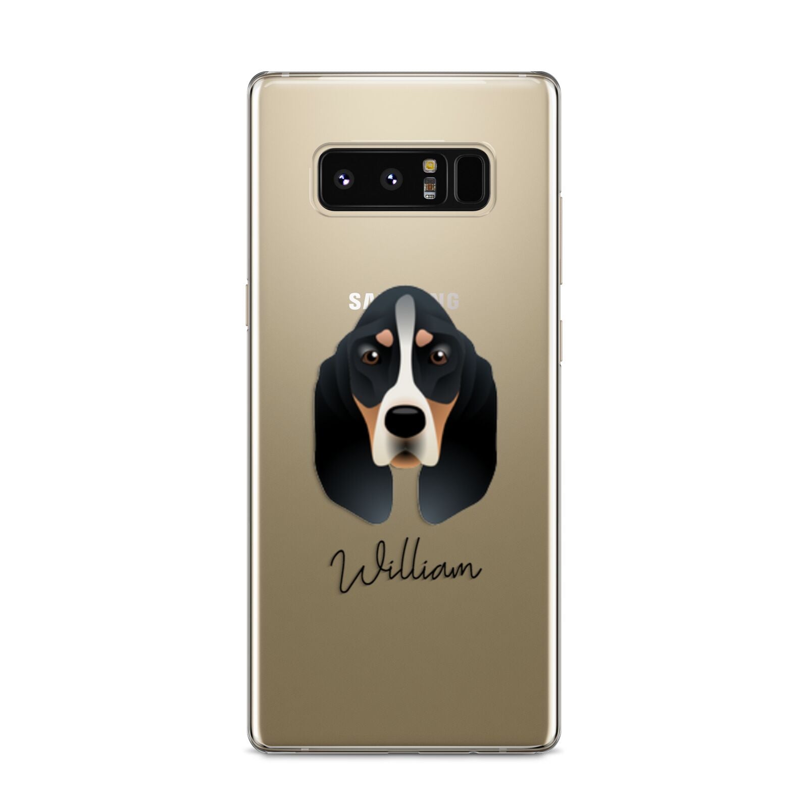 Basset Bleu De Gascogne Personalised Samsung Galaxy S8 Case