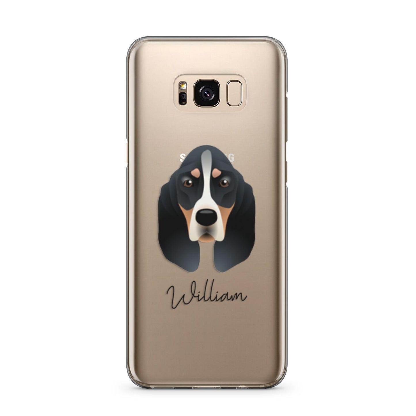 Basset Bleu De Gascogne Personalised Samsung Galaxy S8 Plus Case
