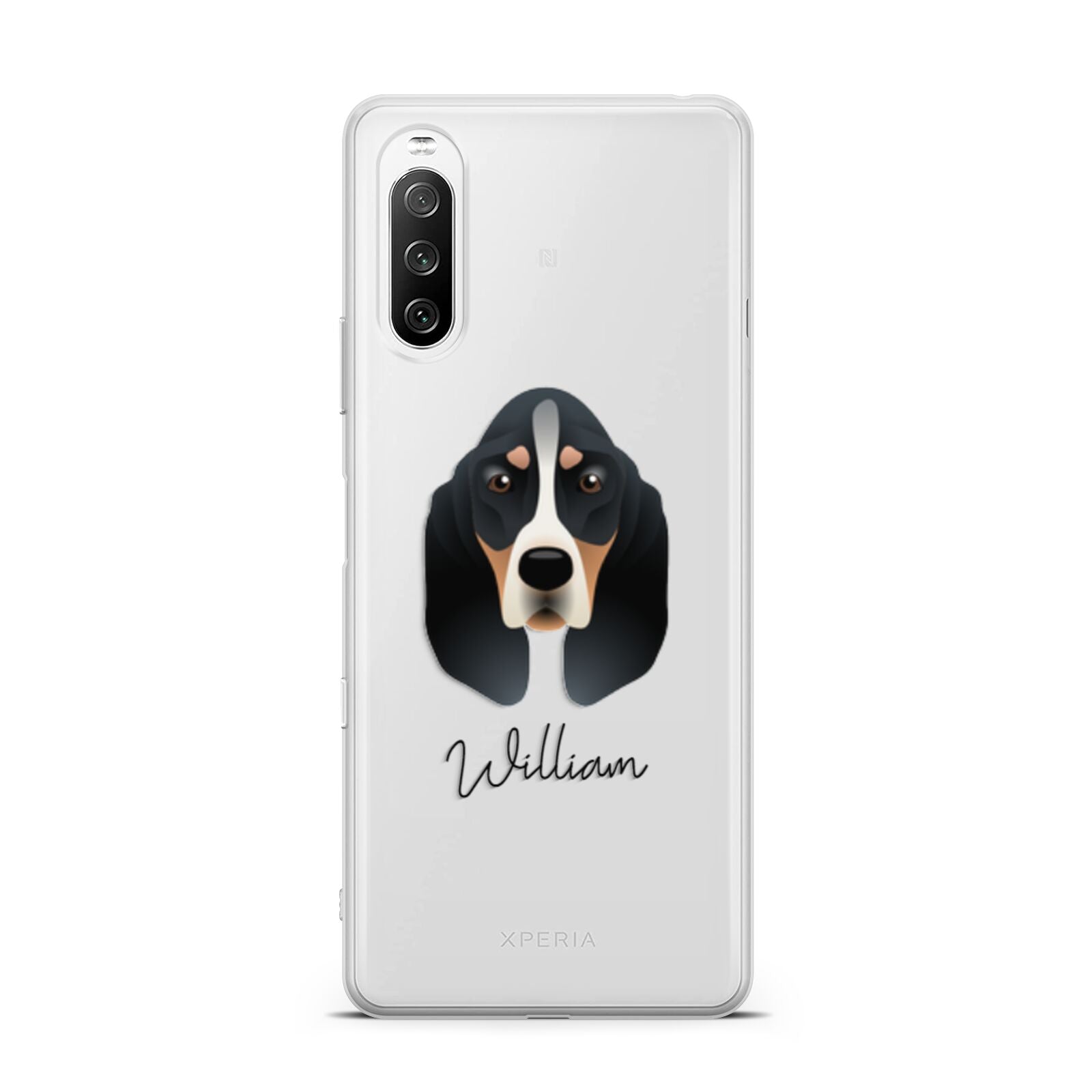Basset Bleu De Gascogne Personalised Sony Xperia 10 III Case