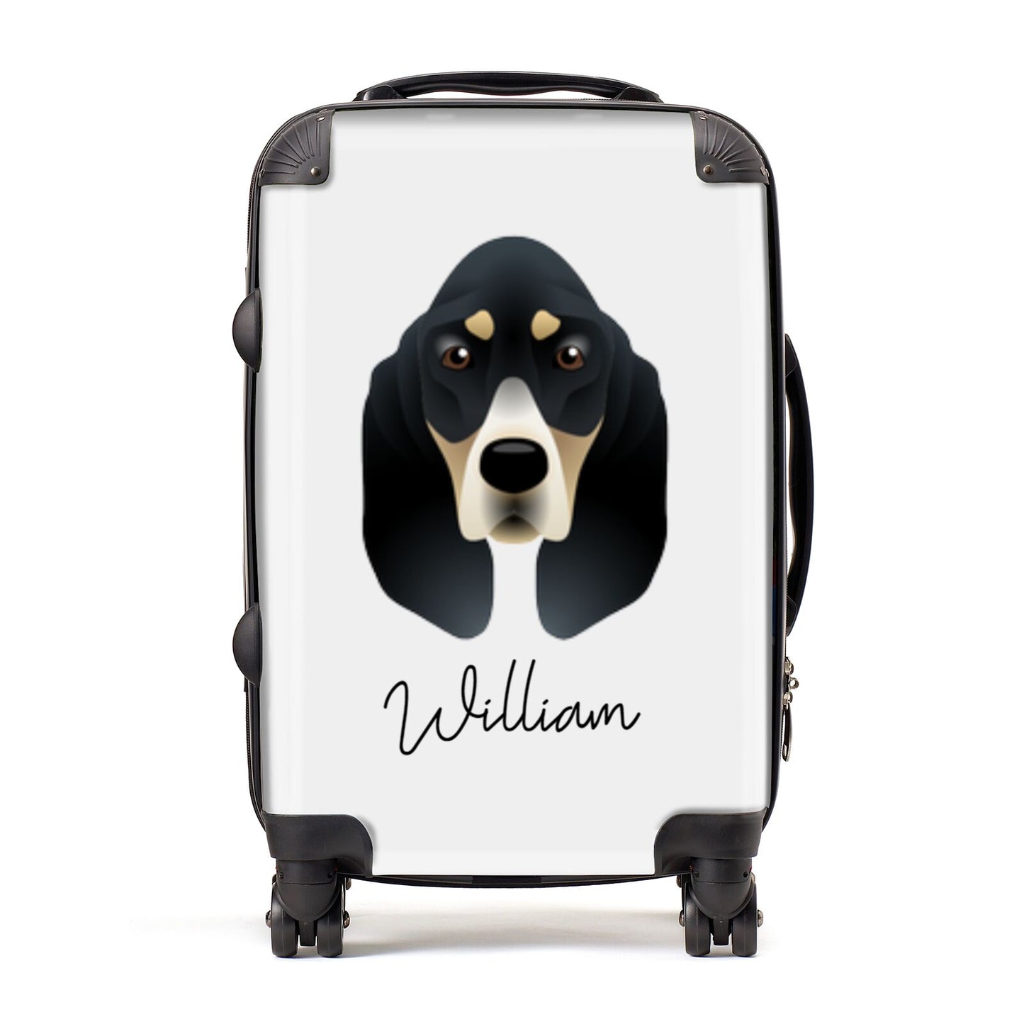Basset Bleu De Gascogne Personalised Suitcase