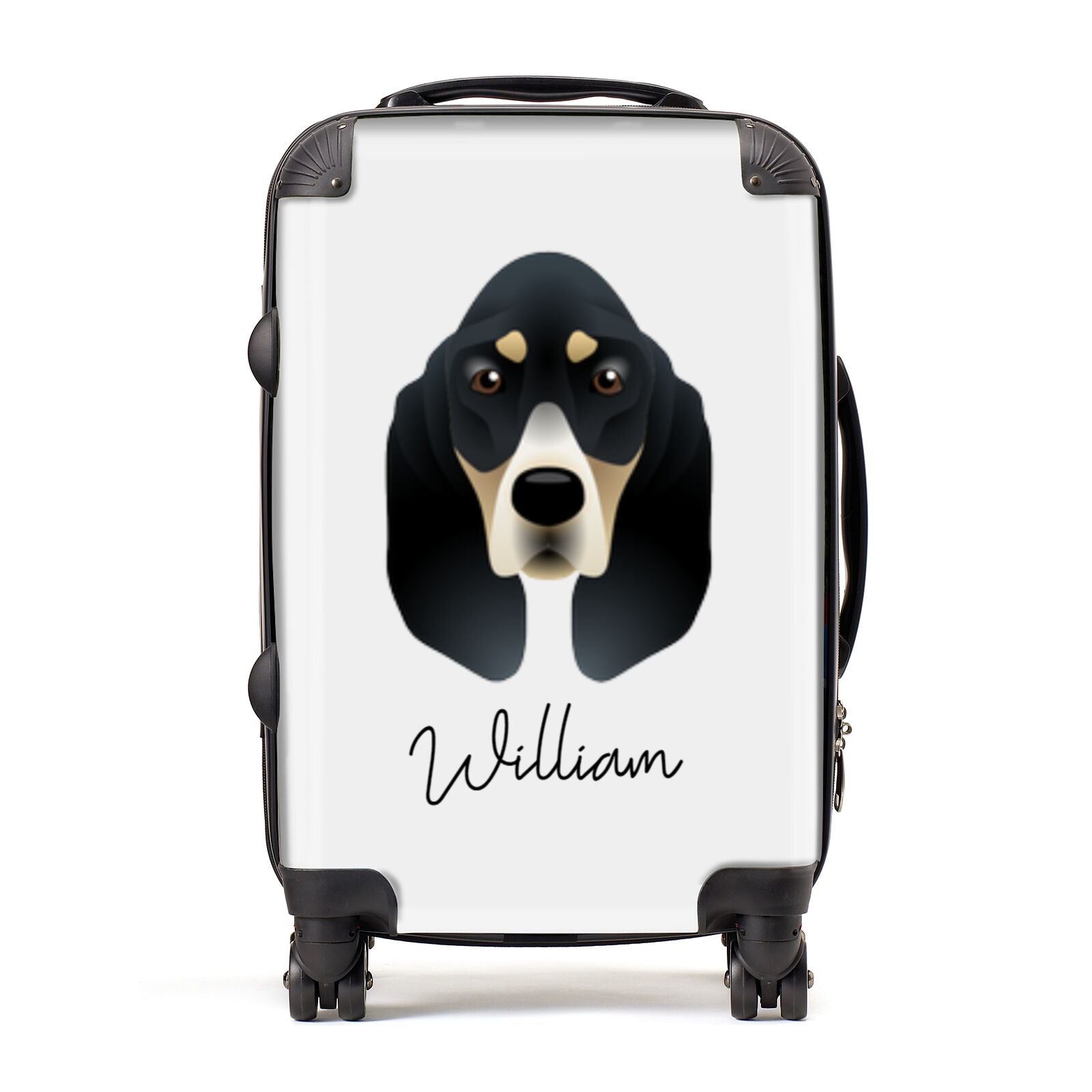 Basset Bleu De Gascogne Personalised Suitcase
