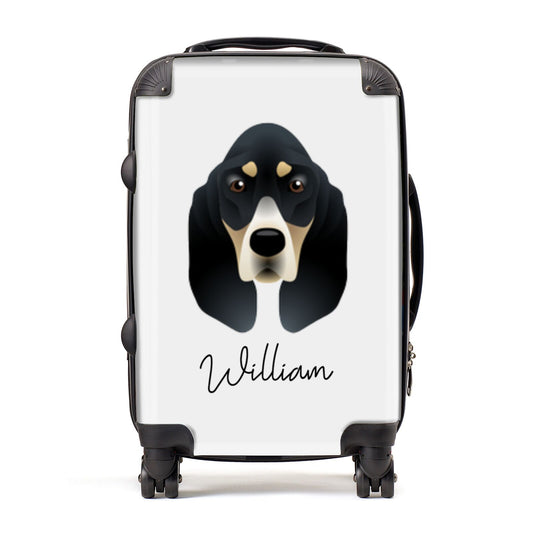 Basset Bleu De Gascogne Personalised Suitcase