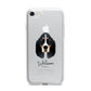 Basset Bleu De Gascogne Personalised iPhone 7 Bumper Case on Silver iPhone
