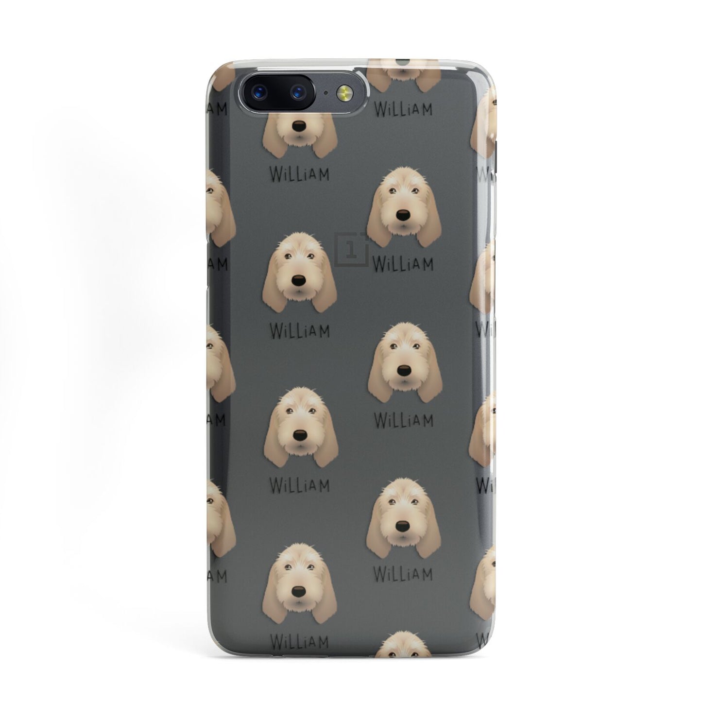 Basset Fauve De Bretagne Icon with Name OnePlus Case