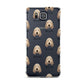 Basset Fauve De Bretagne Icon with Name Samsung Galaxy Alpha Case
