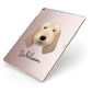 Basset Fauve De Bretagne Personalised Apple iPad Case on Rose Gold iPad Side View