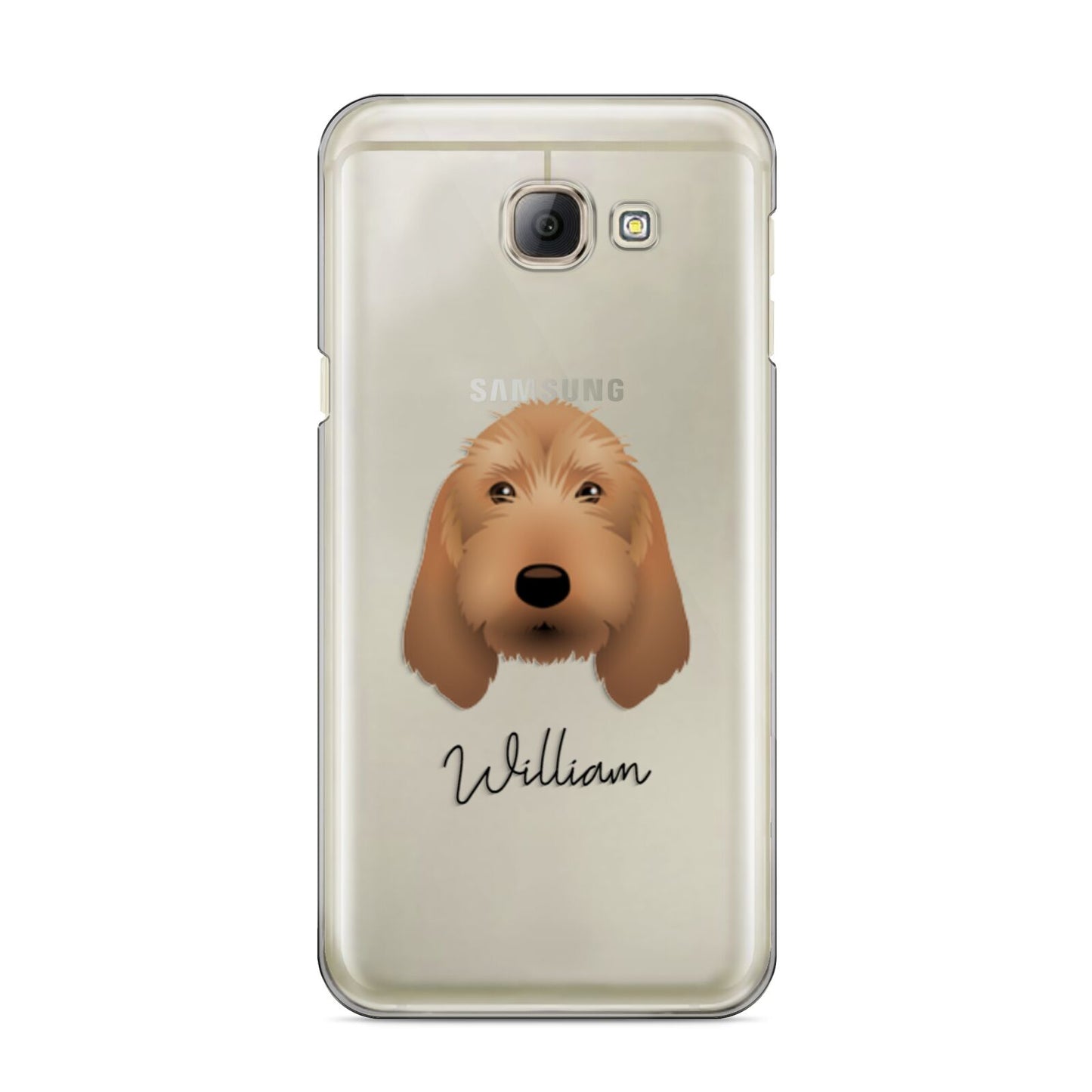 Basset Fauve De Bretagne Personalised Samsung Galaxy A8 2016 Case