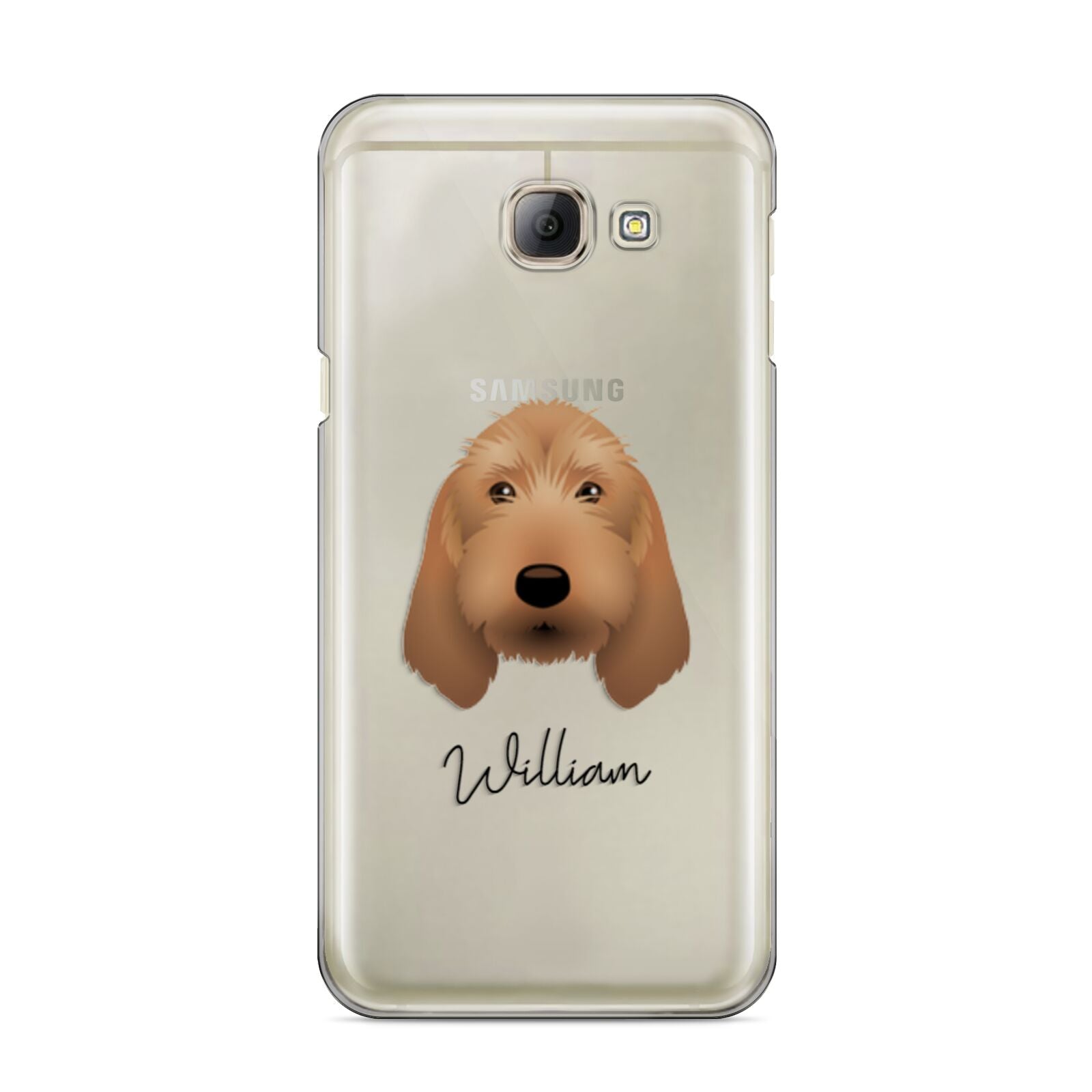 Basset Fauve De Bretagne Personalised Samsung Galaxy A8 2016 Case
