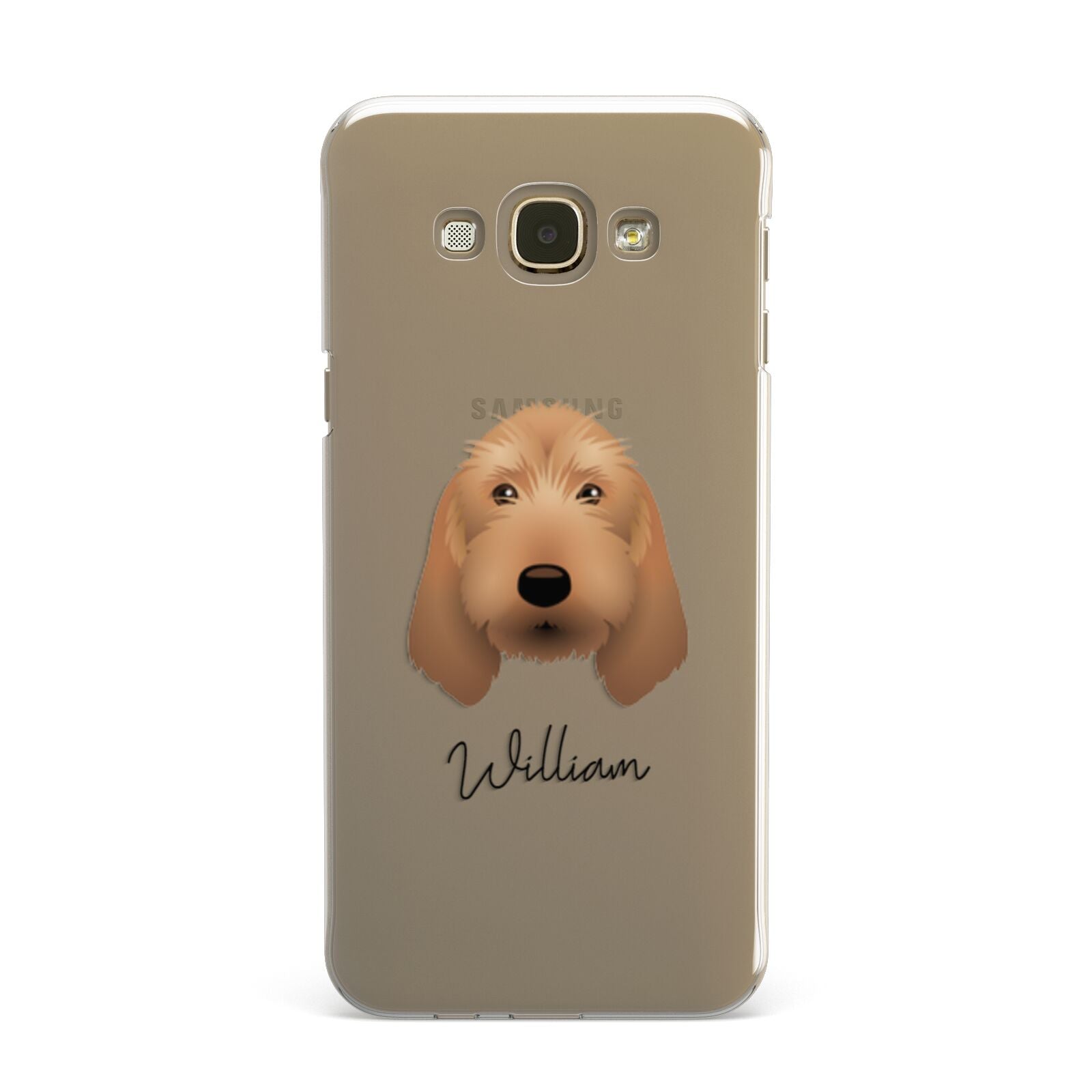 Basset Fauve De Bretagne Personalised Samsung Galaxy A8 Case