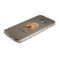 Basset Fauve De Bretagne Personalised Samsung Galaxy Case Bottom Cutout