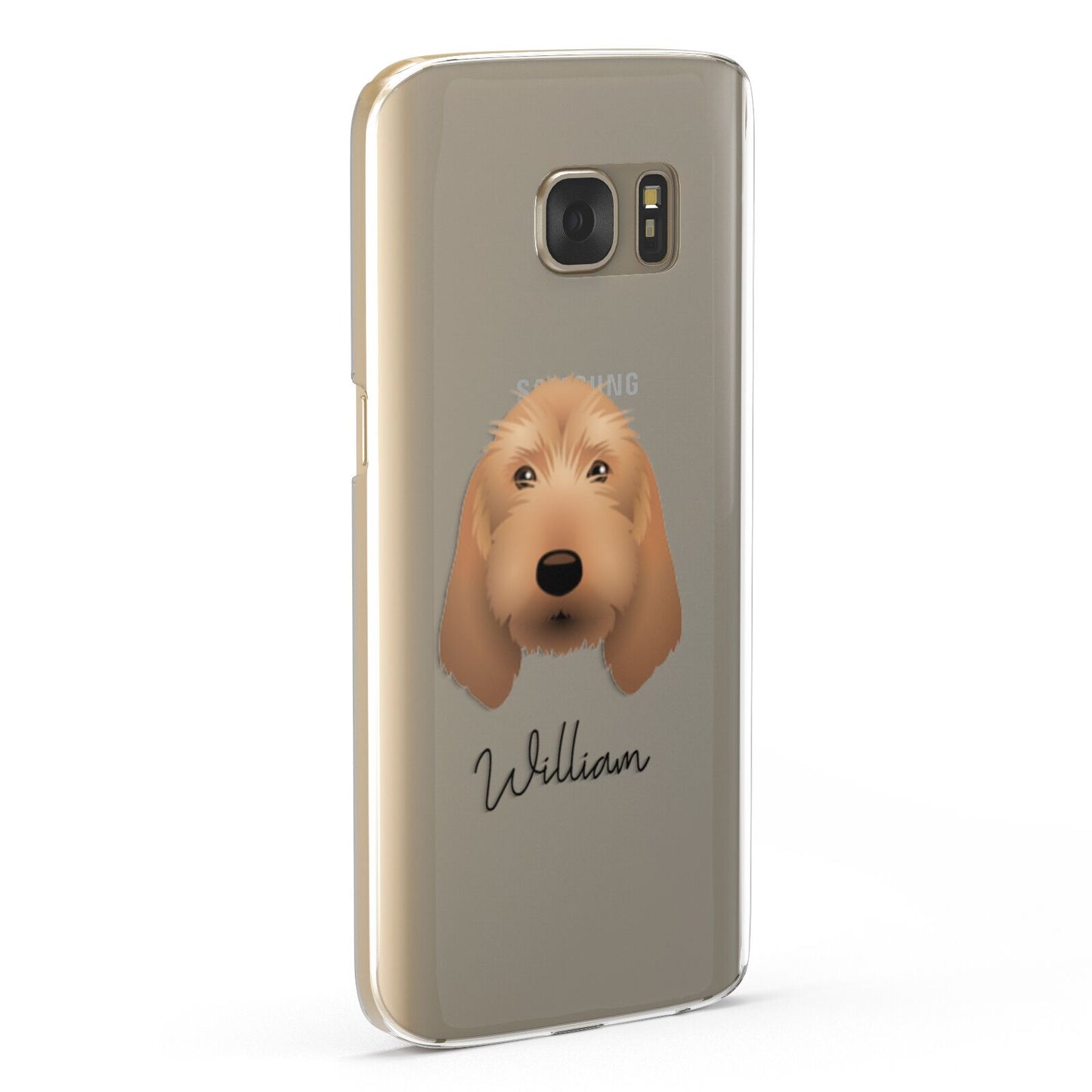 Basset Fauve De Bretagne Personalised Samsung Galaxy Case Fourty Five Degrees