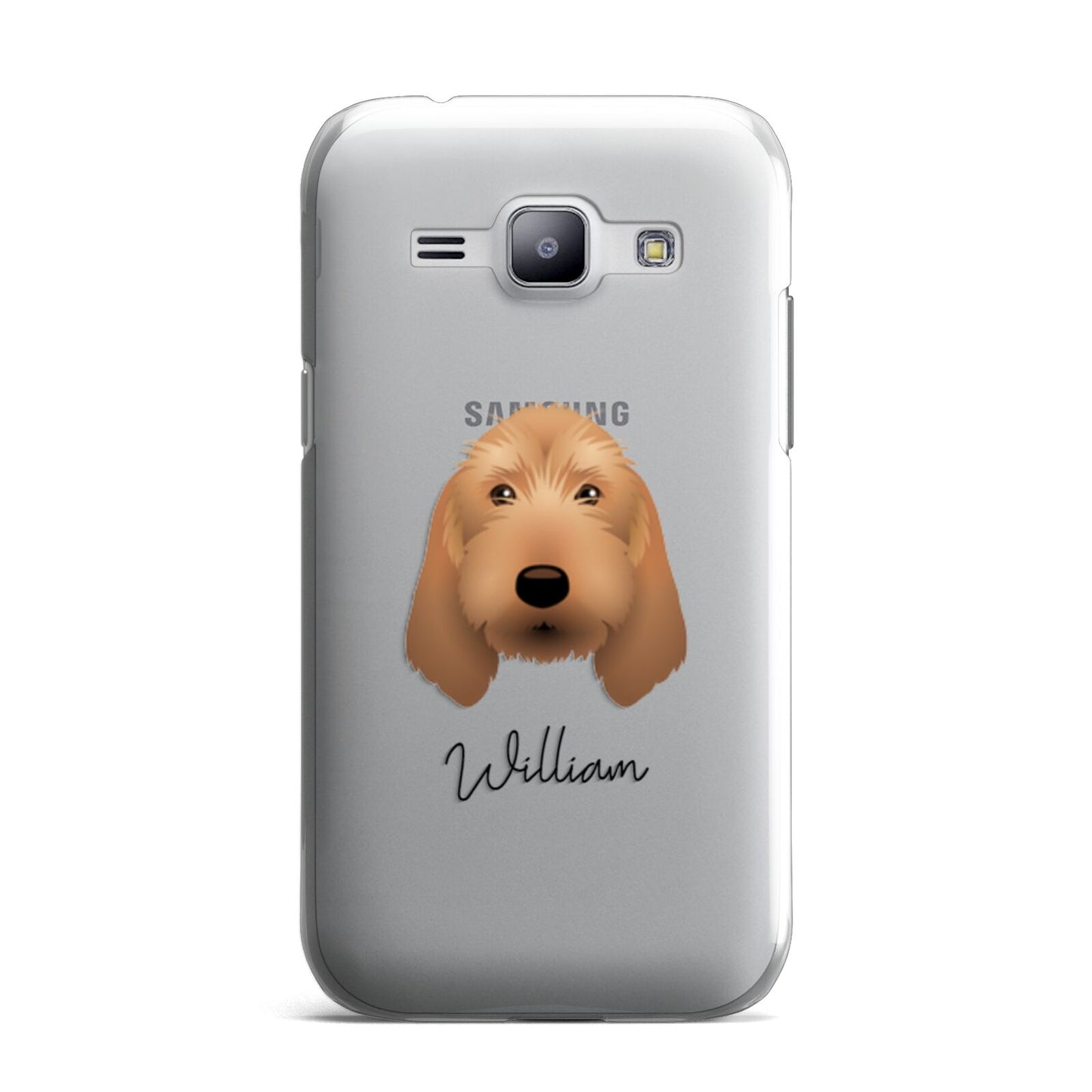 Basset Fauve De Bretagne Personalised Samsung Galaxy J1 2015 Case