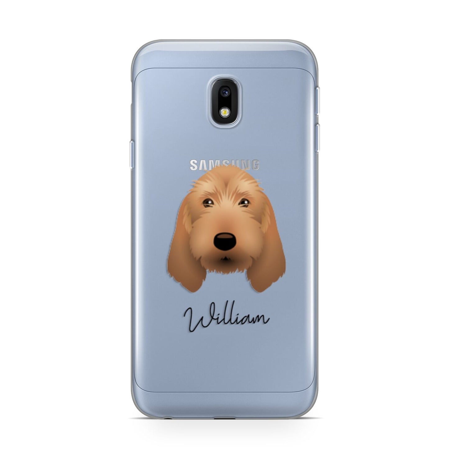Basset Fauve De Bretagne Personalised Samsung Galaxy J3 2017 Case