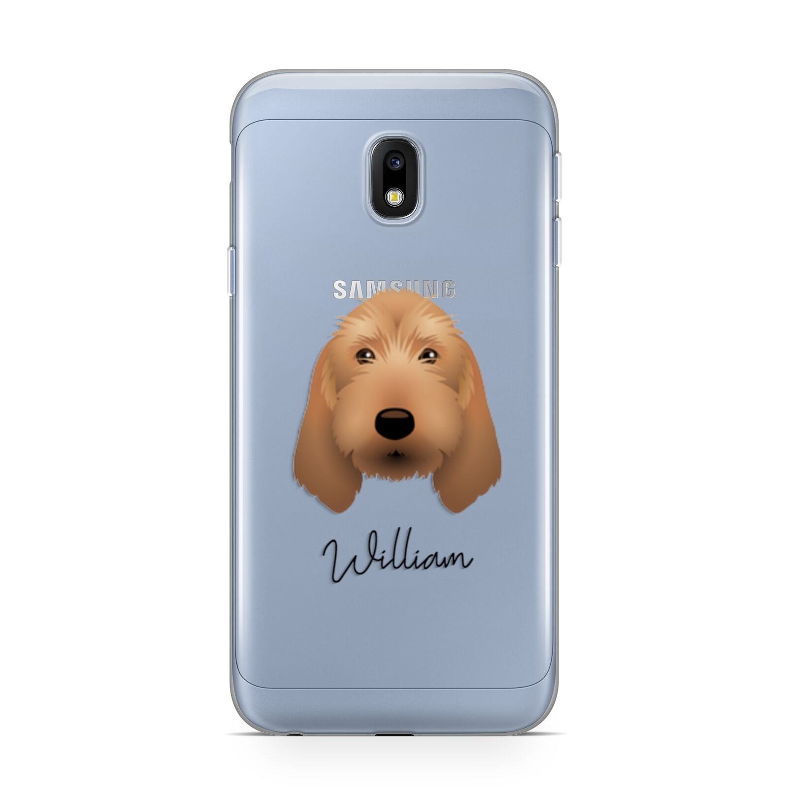 Basset Fauve De Bretagne Personalised Samsung Galaxy J3 2017 Case