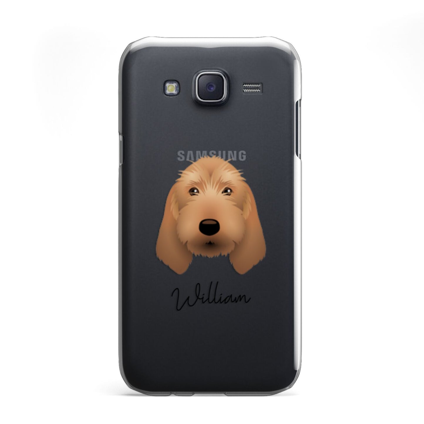 Basset Fauve De Bretagne Personalised Samsung Galaxy J5 Case