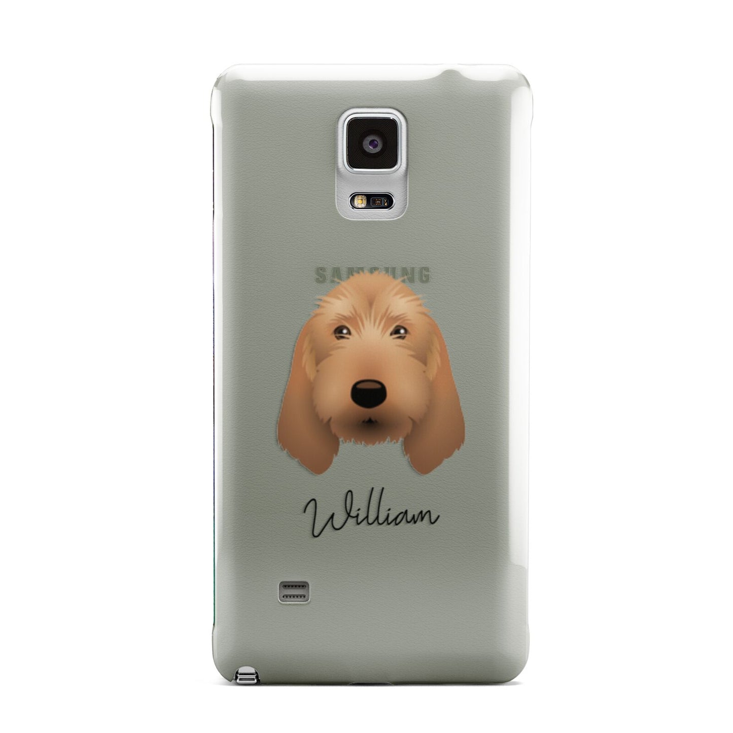 Basset Fauve De Bretagne Personalised Samsung Galaxy Note 4 Case