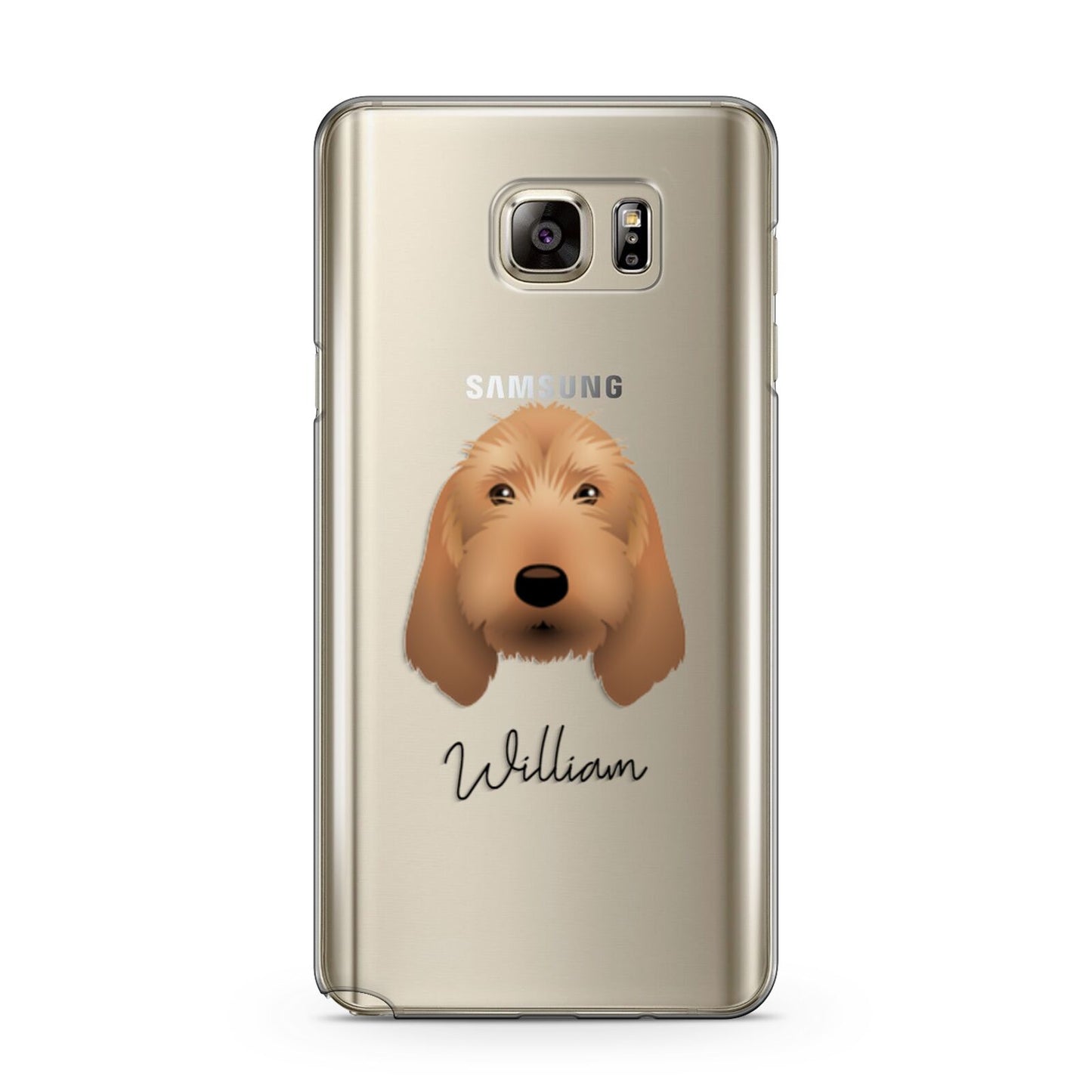 Basset Fauve De Bretagne Personalised Samsung Galaxy Note 5 Case