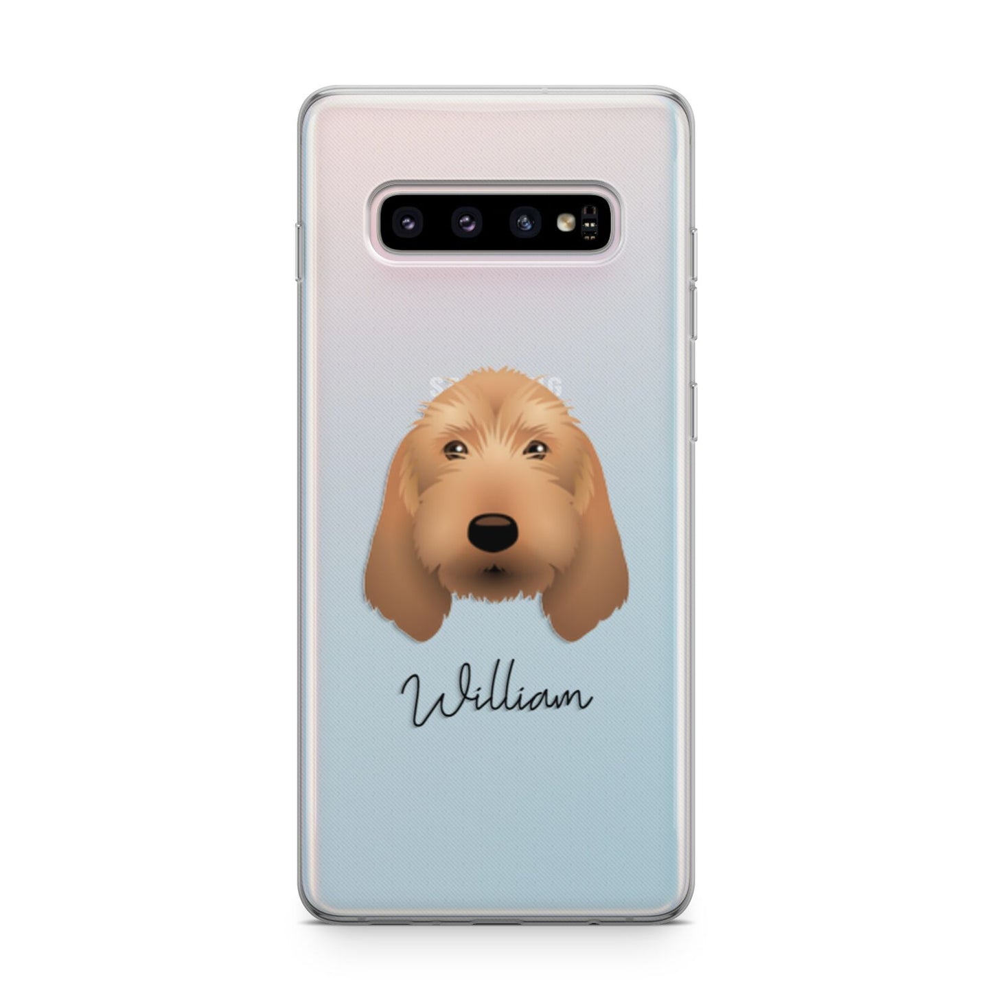 Basset Fauve De Bretagne Personalised Samsung Galaxy S10 Plus Case