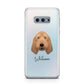 Basset Fauve De Bretagne Personalised Samsung Galaxy S10E Case