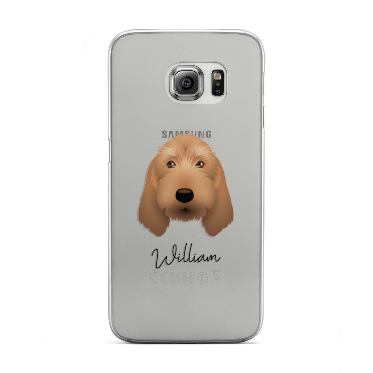 Basset Fauve De Bretagne Personalised Samsung Galaxy S6 Edge Case