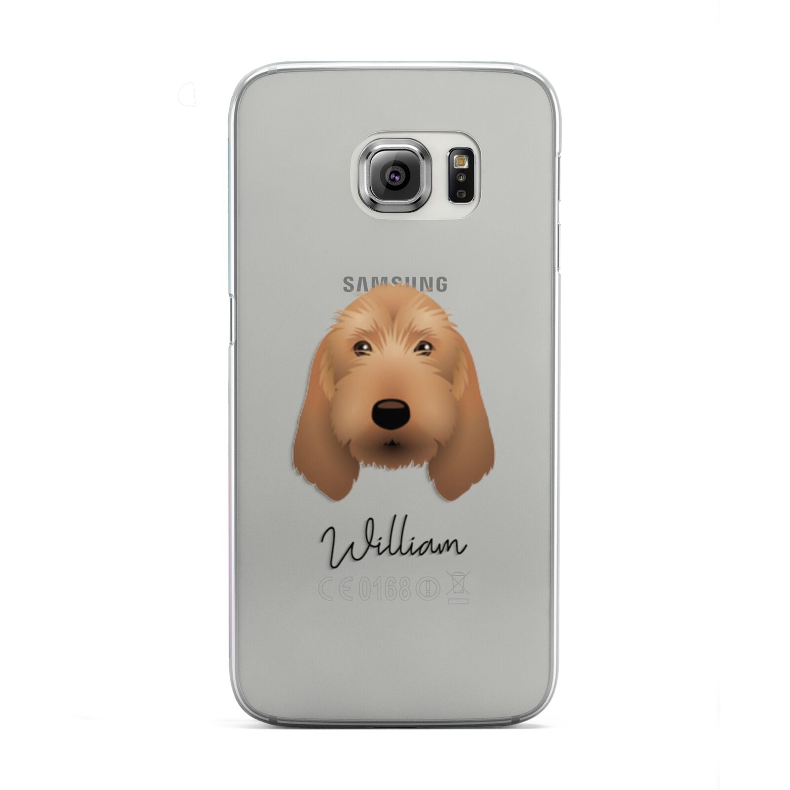 Basset Fauve De Bretagne Personalised Samsung Galaxy S6 Edge Case