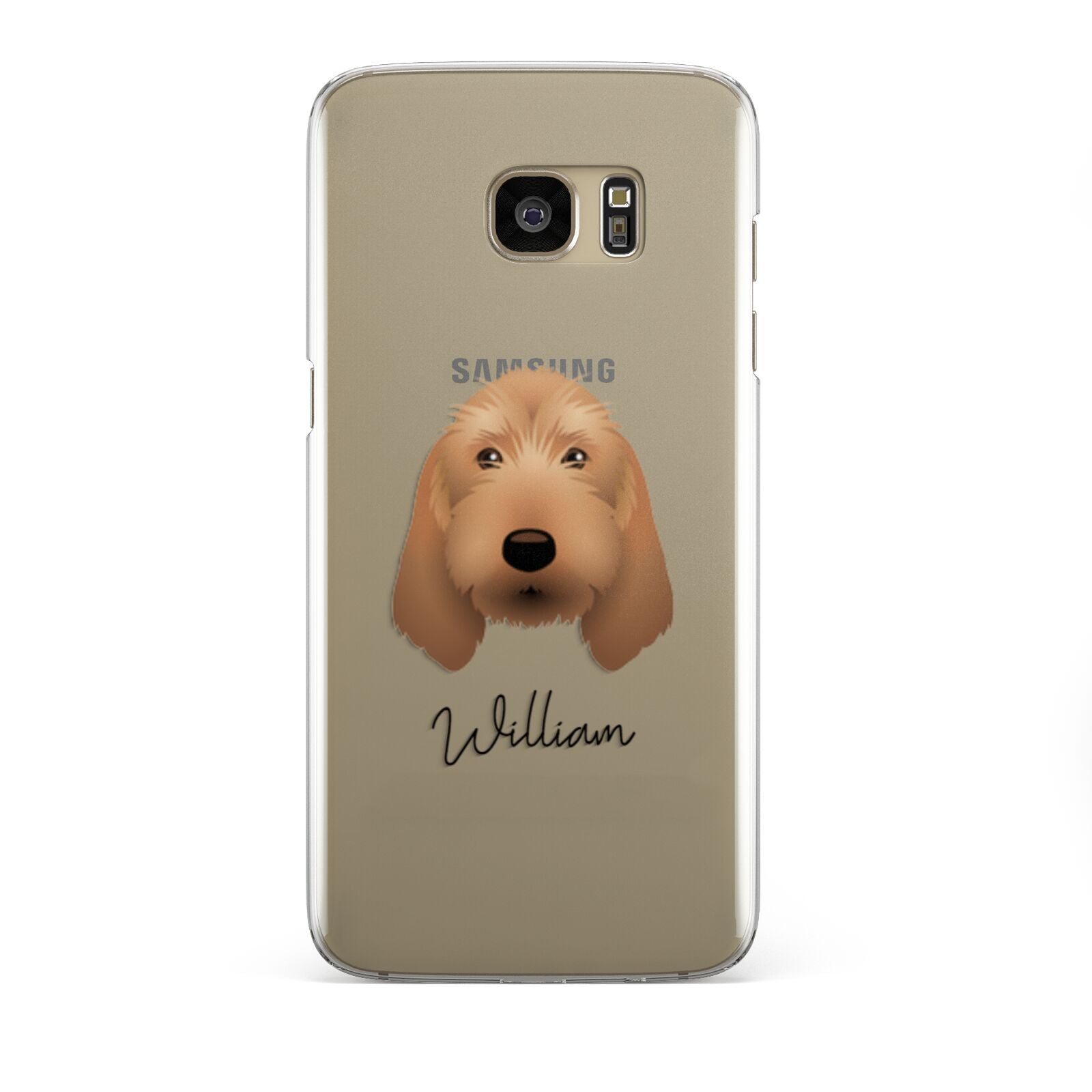 Basset Fauve De Bretagne Personalised Samsung Galaxy S7 Edge Case