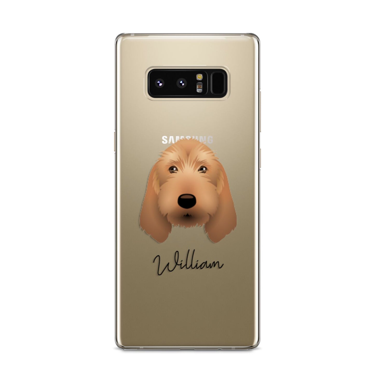 Basset Fauve De Bretagne Personalised Samsung Galaxy S8 Case