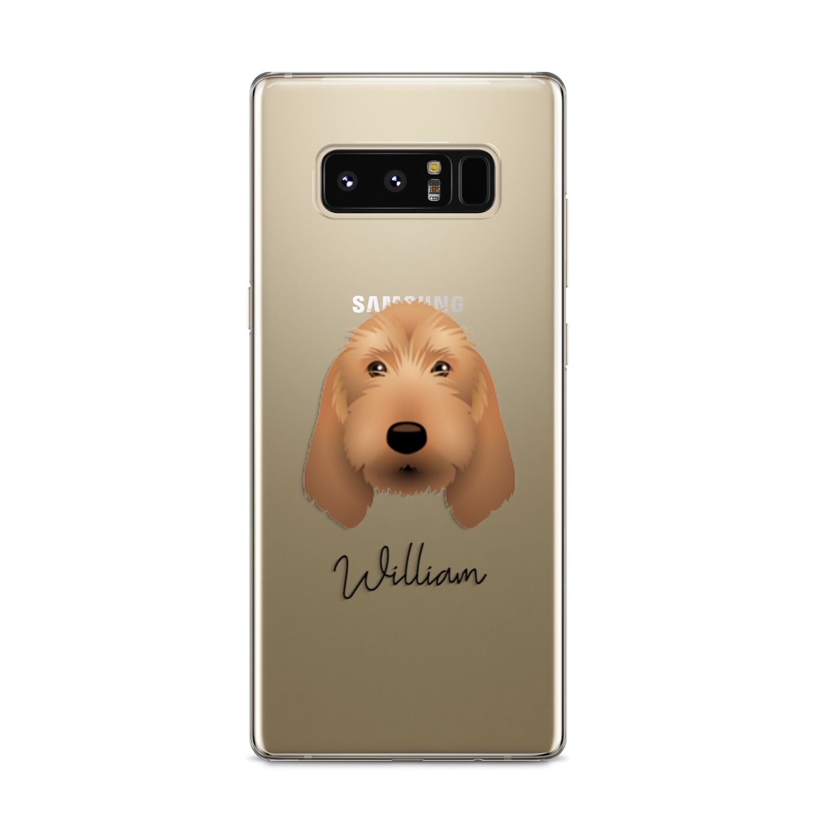 Basset Fauve De Bretagne Personalised Samsung Galaxy S8 Case