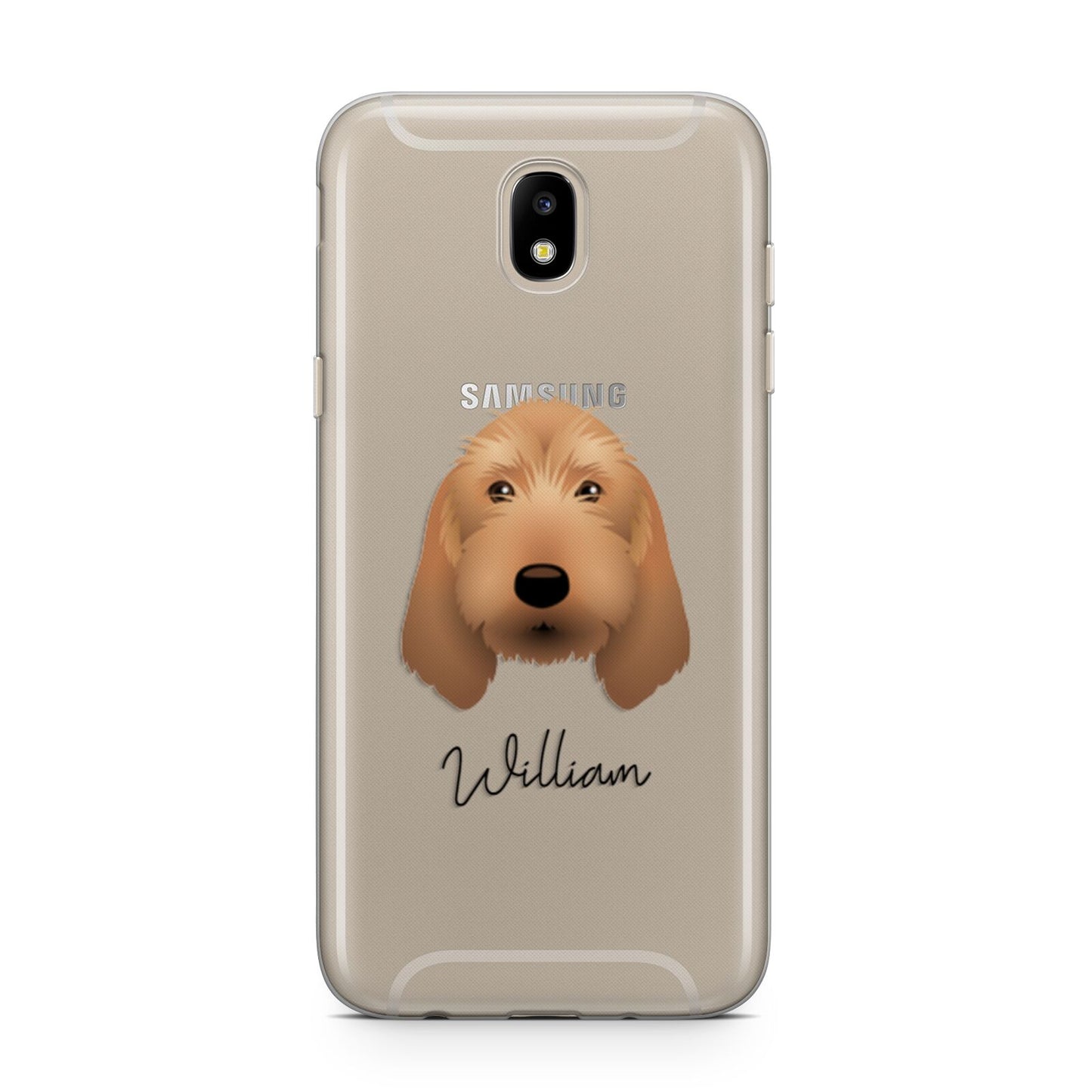 Basset Fauve De Bretagne Personalised Samsung J5 2017 Case