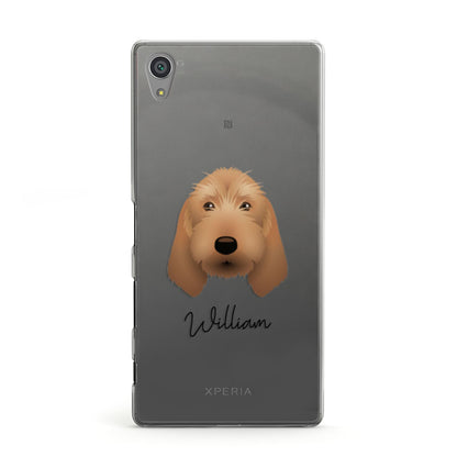 Basset Fauve De Bretagne Personalised Sony Xperia Case