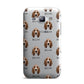 Basset Hound Icon with Name Samsung Galaxy J1 2015 Case