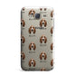 Basset Hound Icon with Name Samsung Galaxy J7 Case