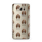 Basset Hound Icon with Name Samsung Galaxy Note 5 Case