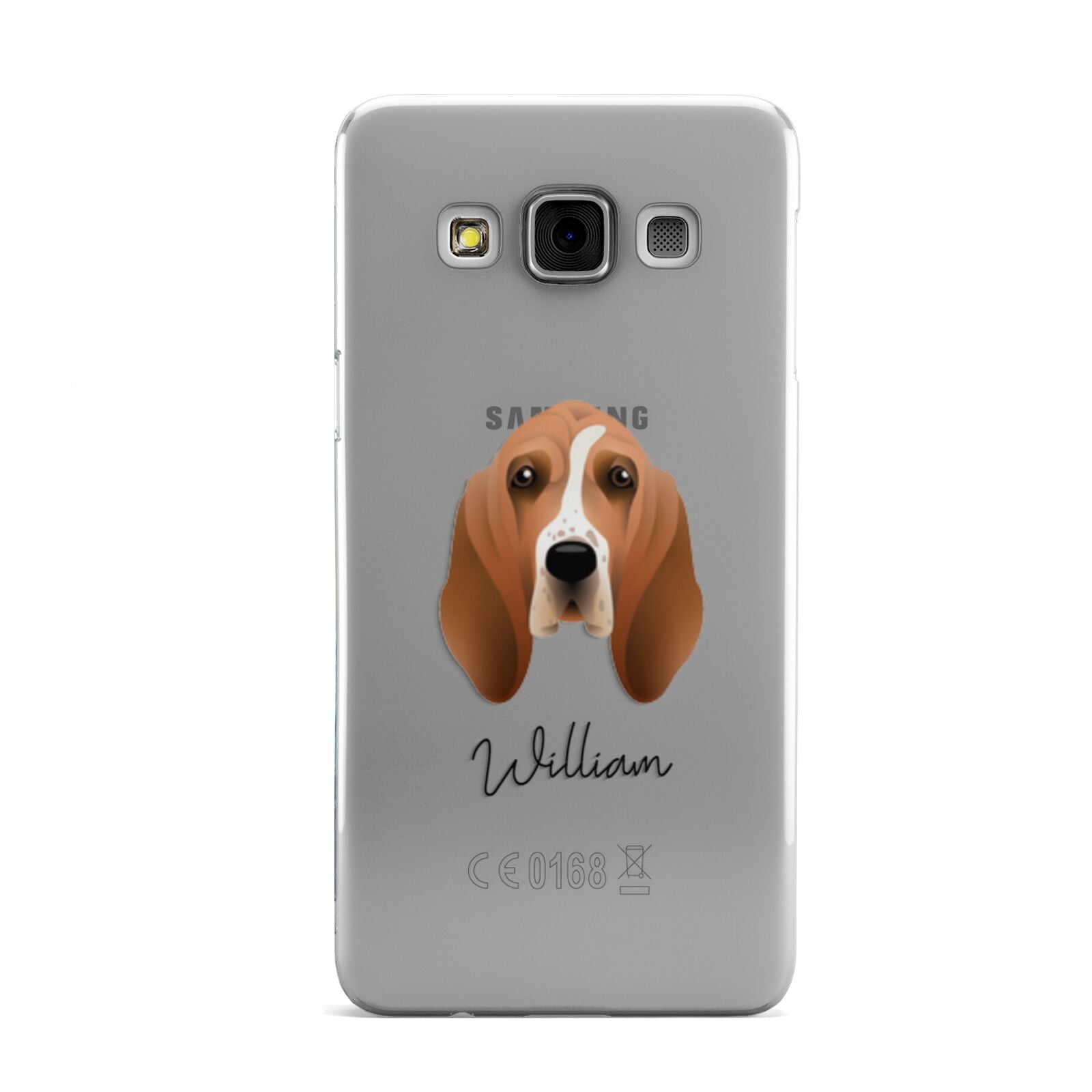 Basset Hound Personalised Samsung Galaxy A3 Case