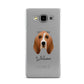 Basset Hound Personalised Samsung Galaxy A5 Case